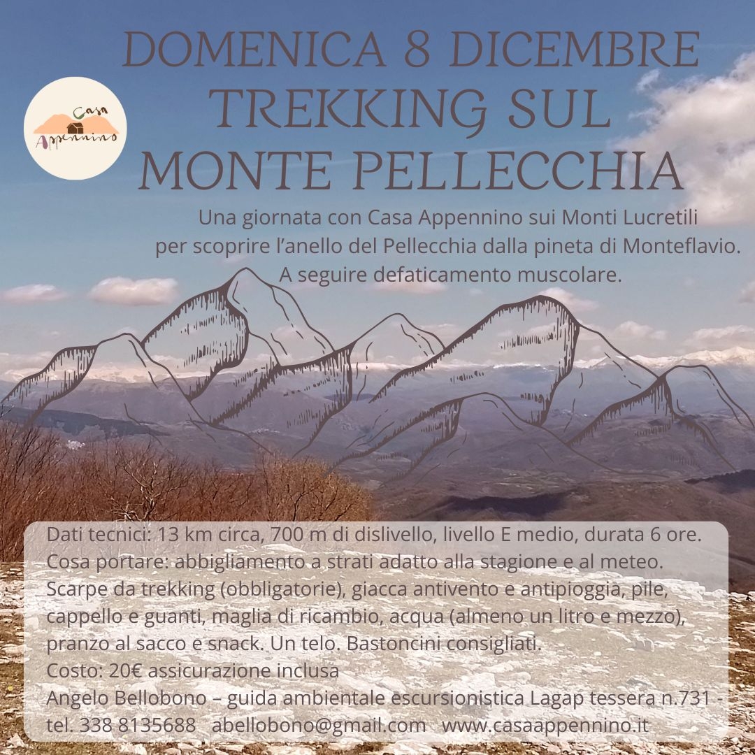 Trekking sul Monte Pellecchia